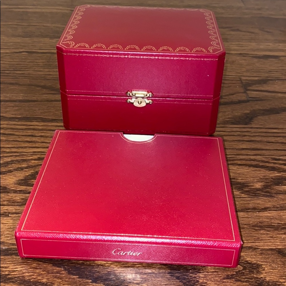 Cartier Watch Box with instructions